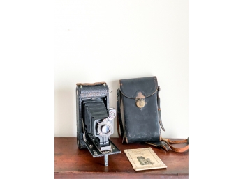 KODAK POCKET FOLDING CAMERA IN ORIGINAL CASE