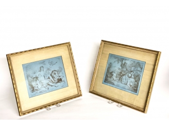 PAIR OF NICELY FRAMED FRAMED BOUCHER PRINTS