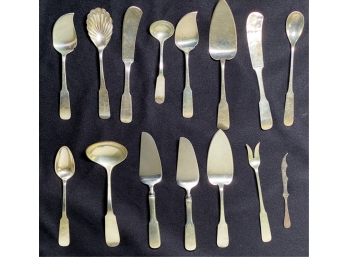 (15) HAND WROUGHT OLD NEWBURY CRAFTERS FLATWARE