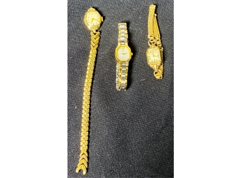 (3) VINTAGE LADIES WRISTWATCHES