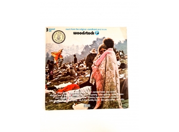 THREE RECORD 'WOODSTOCK' VINYL ALBUM