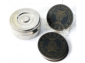 (6) UNITED STATES MILITARY ACADEMY COASTERS