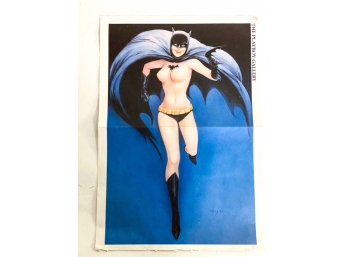 PLAYBOY GALLERY RISQUE 'BATGIRL' VARGAS LITHO