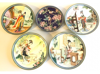 (5) ASIAN COMMEMORATIVE PLATES