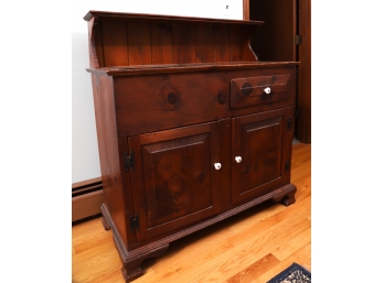 COLONIAL REVIVAL PINE DRY SINK