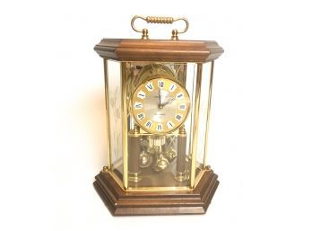 HOWARD MILLER PERPETUAL SHELF CLOCK With WESTMINISTER Chime