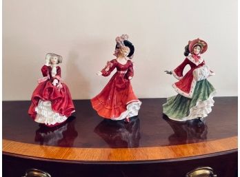 (3) ROYAL DOULTON FIGURINES