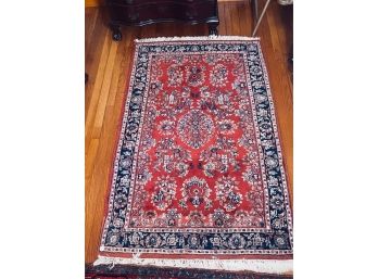 PERSIAN HANDMADE SAROUK DESIGN ORIENTAL CARPET