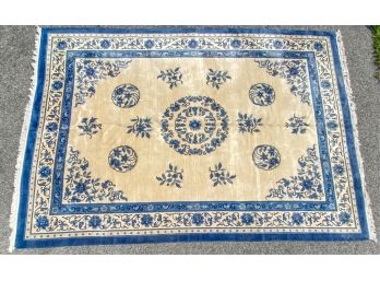 FINE QUALITY HAND KNOTTED PEKING ROOM SIZE CARPET