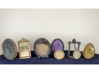 GROUP OF (8) MISC VINTAGE/ANTIQUE FRAMES