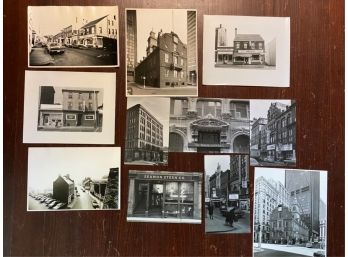 (11) VINTAGE PHOTOGRAPHS OF BOSTON MA