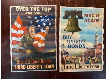 WWI & WWII LIBERTY BONDS POSTERS