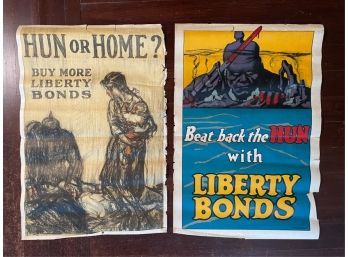 (2) WWI LIBERTY BONDS POSTERS