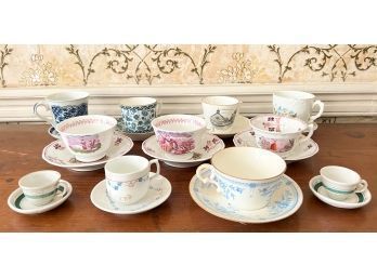 (11) CUPS AND SAUCERS