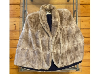 VINTAGE FUR JORDAN MARSH LADIES OVERCOAT