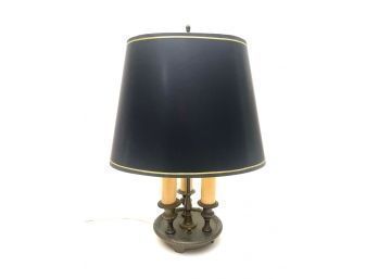 ARTISTIC BRASS WORKS (3) LIGHT TABLE LAMP