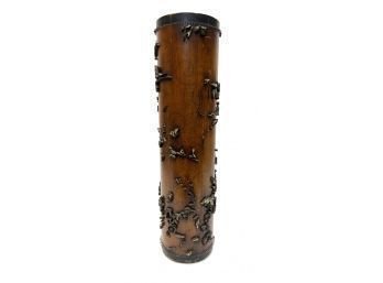 (19th C) WALLPAPER STENCIL CYLINDER