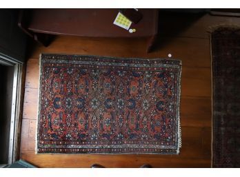 ANTIQUE ORIENTAL SCATTER RUG