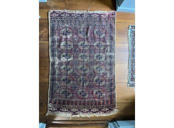 ANTIQUE ORIENTAL SCATTER RUG