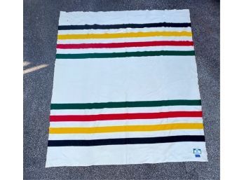 PENDLETON MULTISTRIPE (4) POINT WOOLEN BLANKET