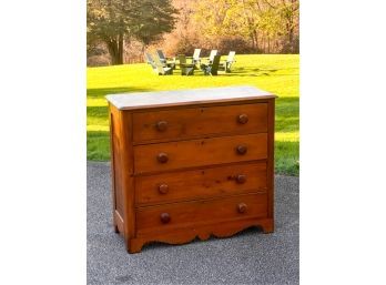 (4) DRAWER COTTAGE PINE CHEST