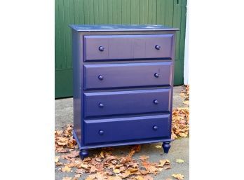 (4) DRAWER JORDAN'S FURNITURE CHEST IN BLUE