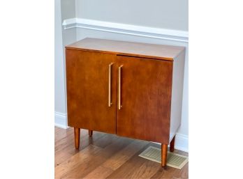 MID CENTURY MODERN STYLE (2) DOOR CABINET