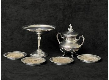 (6) STERLING TABLEWARES