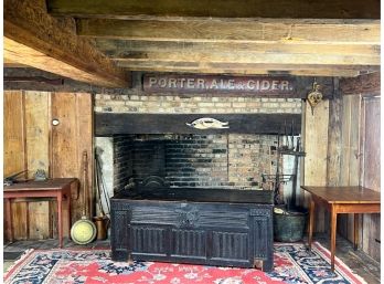 CIRCA 1610 LINEN FOLD CARVED HOPE CHEST