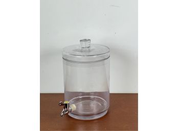 SPOUTED GLASS WATER DISPENSER