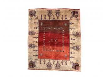 CONTEMPORARY AFGANISTAN ORIENTAL WOOL CARPET