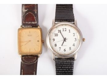 MEN'S ADVANCED QUARTZ & SEIKO WRIST WATCHES