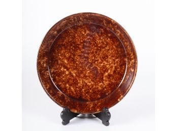 BENNINGTON / ROCKINGHAM PIE PLATE