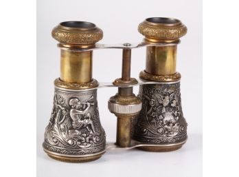 PAIR OF FIGURAL FRENCH OPERA GLASSES