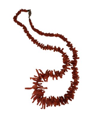 Vintage Branch Coral Necklace # 6426