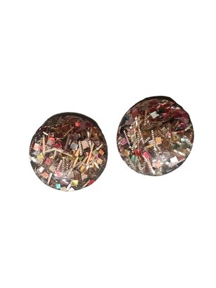 Vintageconfetti Clip Earrings #6440