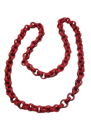 Vintage Celluloid Loopover 24' Chain #6488