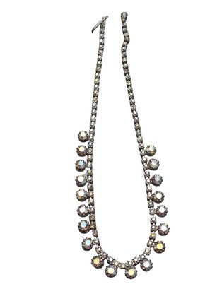 Vintage Rhinestone Necklace #6518