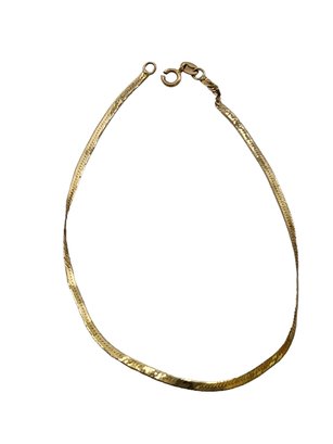 Vintage 7' Herringbone Bracelet (A5262)