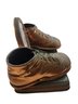Vintage Bronzed Baby Shoes And Picture # 6364