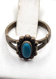 Navajo Sterling Silver Turquoise Vintage Ring