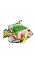 5/77  Vintage Cloisonne Fish Charm