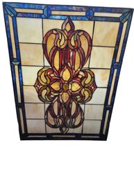 Slag Stained Glass Wall Hanging -*PICK UP ONLY*