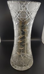 Vintage American Brilliant Crystal Vase #6262