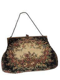 Vintage Tapestry Bag #6411
