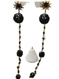 Amazing 8' Vintage Shoulder Duster Earrings (A1443)