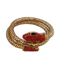 Vintage Coil Snake Bracelet #5204