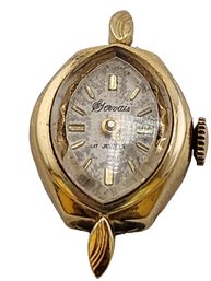 Vintage 14kt Gold Stamped Gervais 17 Jewel Ladies Watch (A5277)
