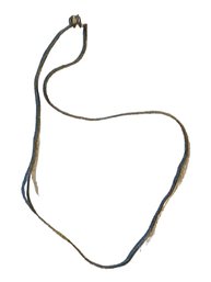 Antique 10kt Gold Foxtail Chain Necklace (A5300)