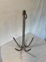 Vintage  5 Hook /fluke Metal Anchor